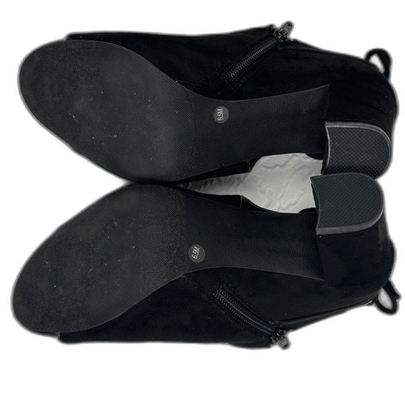 Charter Club Hirah Tie Back Blo black heels - Picture 6 of 8